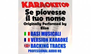 Massimo Ranieri Rose Rosse Karaoke Backing Track