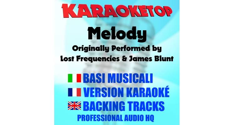 Melody - Lost Frequencies ft. James Blunt (karaoke, backing track)