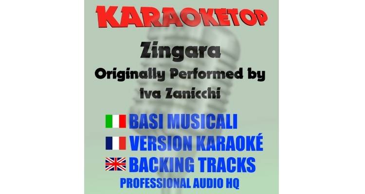 Zingara - Iva Zanicchi (karaoke, base musicale)