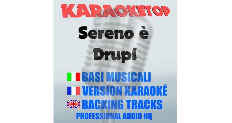 Sereno è - Drupi (karaoke, base musicale)